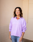 Lavender Blouse