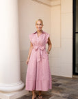 Cap Sleeve Midi Dress