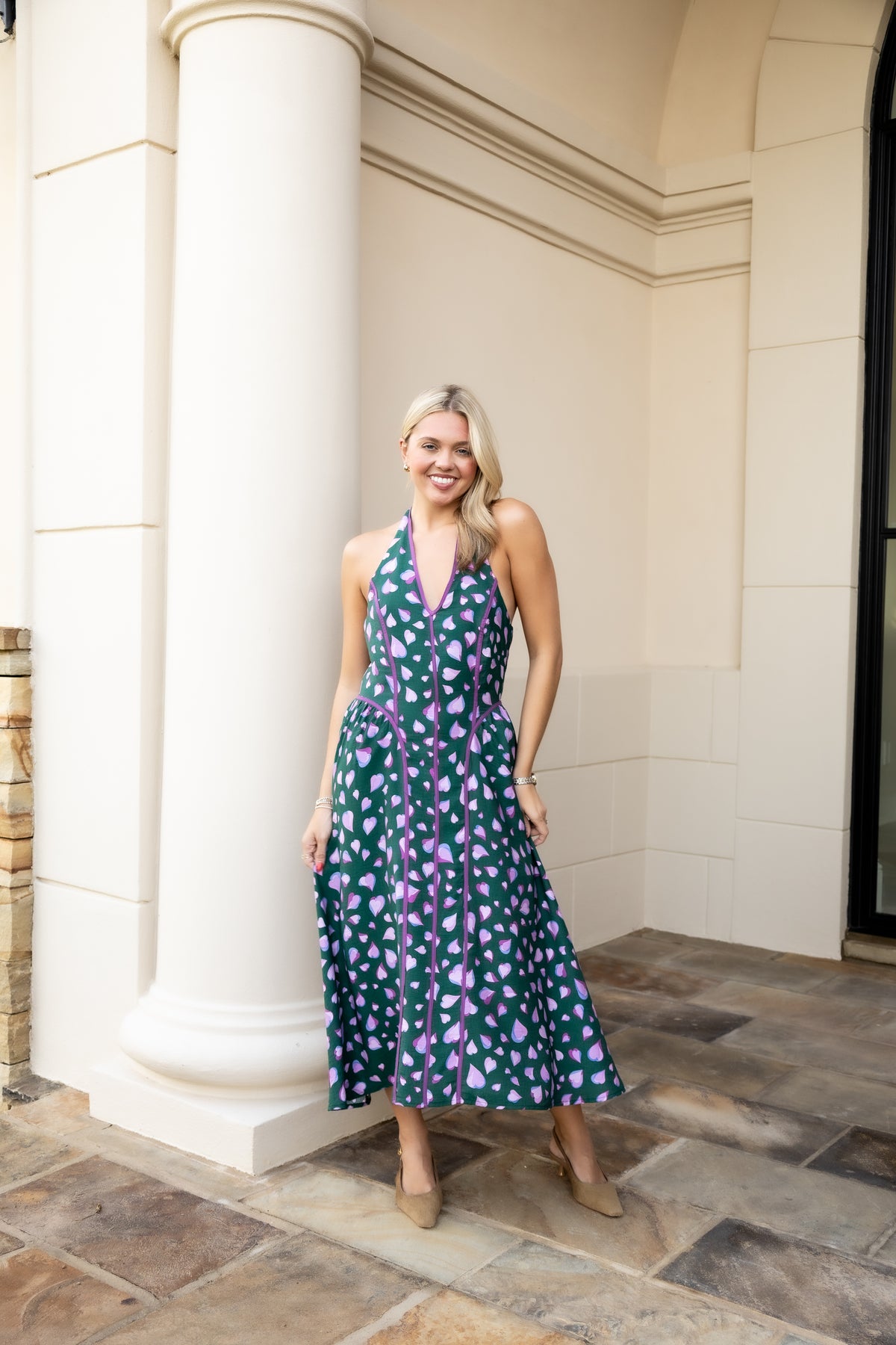 Heart Halter Dress
