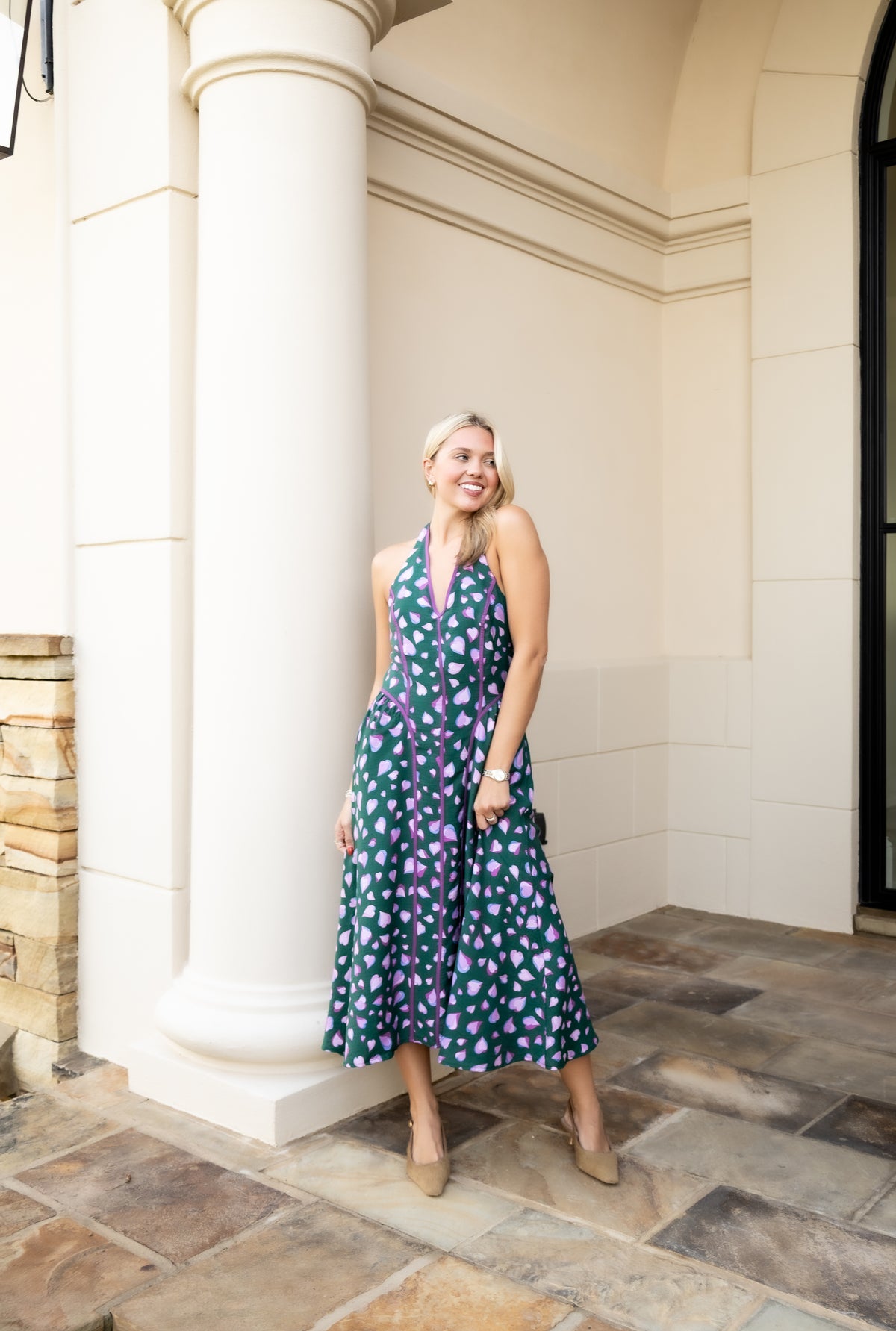 Heart Halter Dress