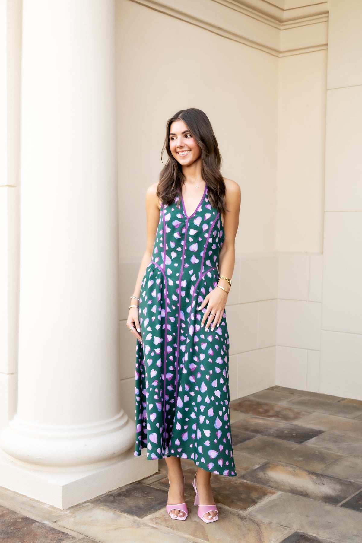 Heart Halter Dress