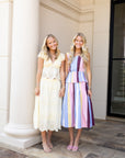 Eyelet Skirt Set - Baby Yellow
