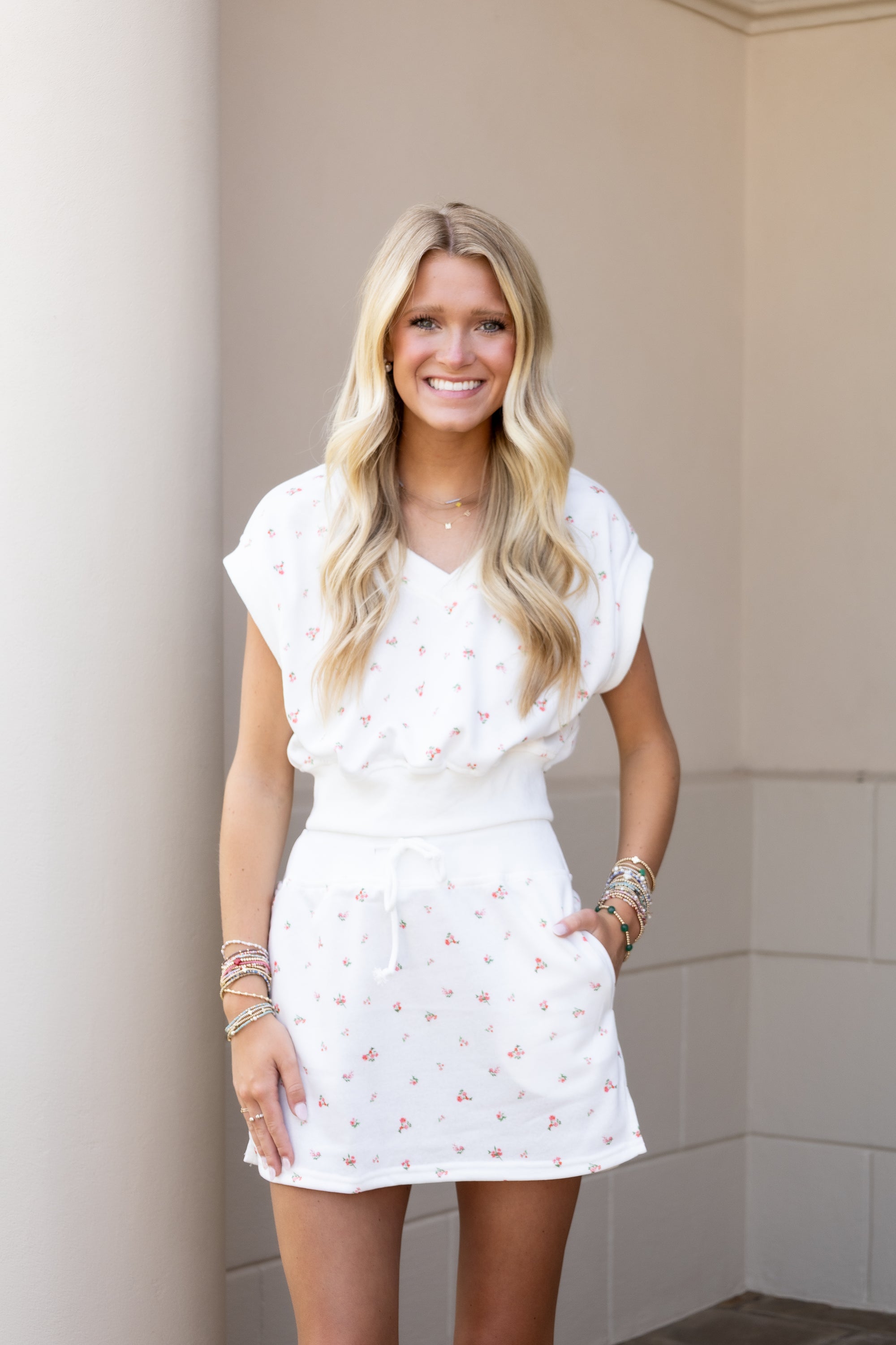Floral Skirt Set