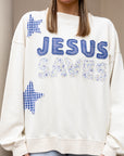 Jesus Saves Sweatshirt
