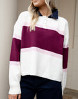 Maroon Varsity Sweater