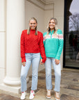 Christmas Quarterzip - Green