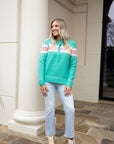 Christmas Quarterzip - Green