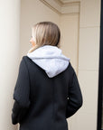 Hooded Mid-Length Jacket