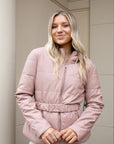Belted Puffer Jacket