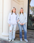 Mock Neck Sweatshirt - Grey