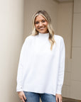 Maela Mock Neck Sweater