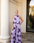 Purple Floral Set