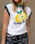 Squeeze the Day Sweater Tank