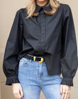 Suede Belt - Black