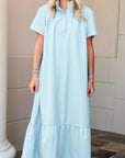 Millie Midi Dress - Sky