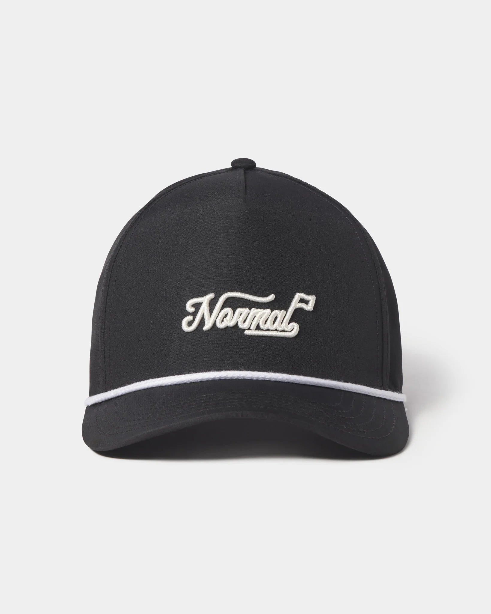 The Normal Brand Pin High 5 Panel Hat - Black