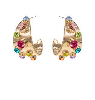 Stone Hoops - Multi