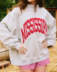PRE-ORDER - Mississippi Reversible Mock Neck