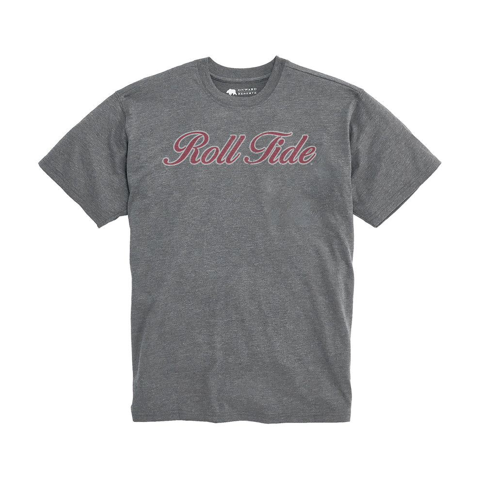 Onward Reserve Alabama Roll Tide Script Vintage Wash Tee