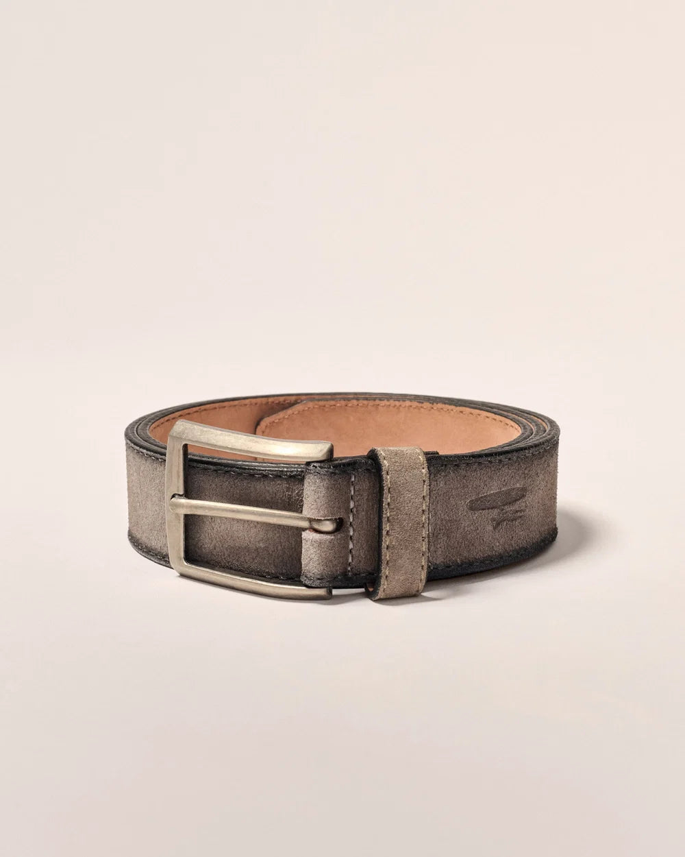 Johnnie-O Suede Belt - Tobacco