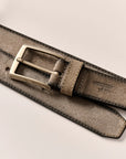 Johnnie-O Suede Belt - Tobacco