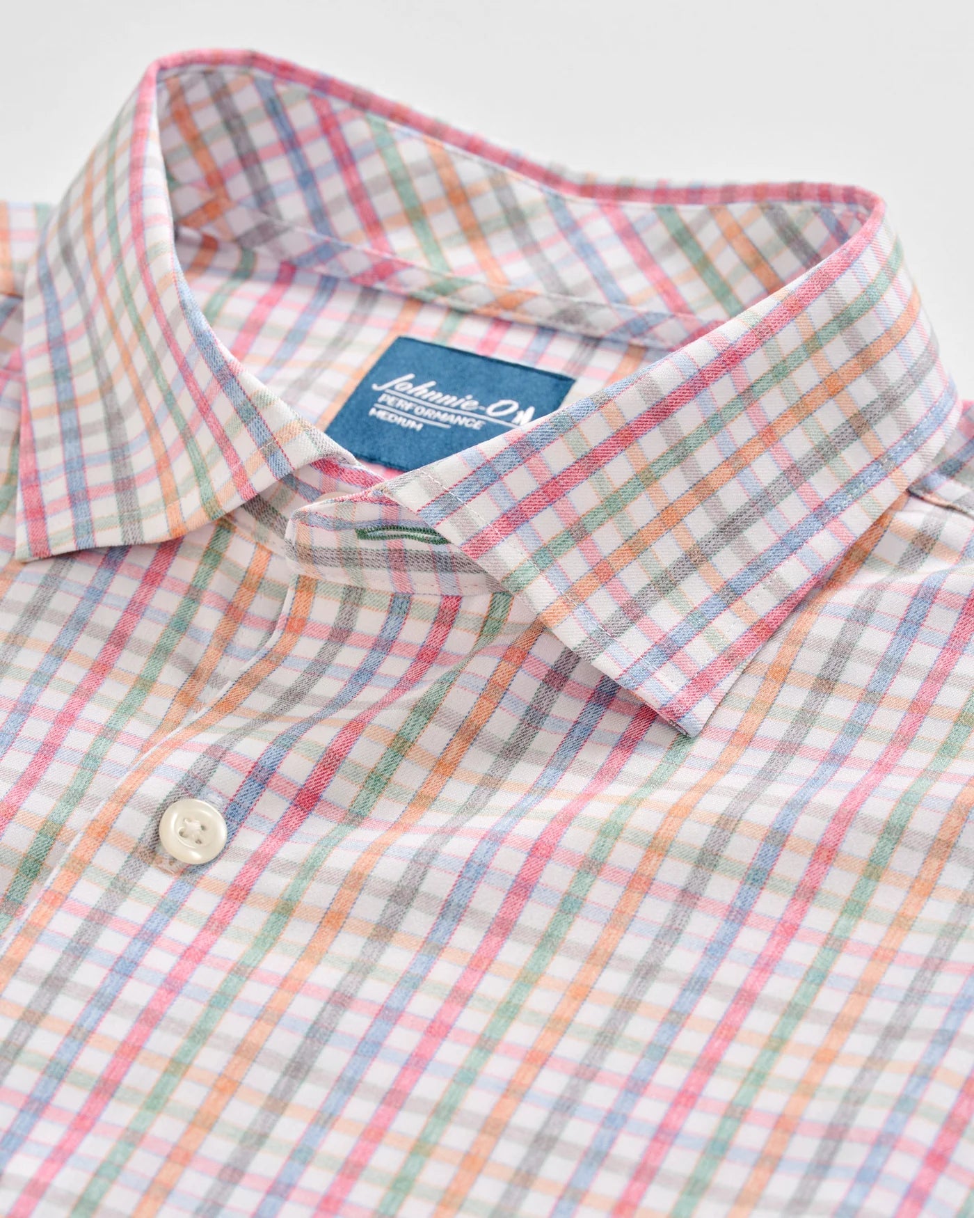 Johnnie-O Everyday Performance Button Down Shirt - Albie - White