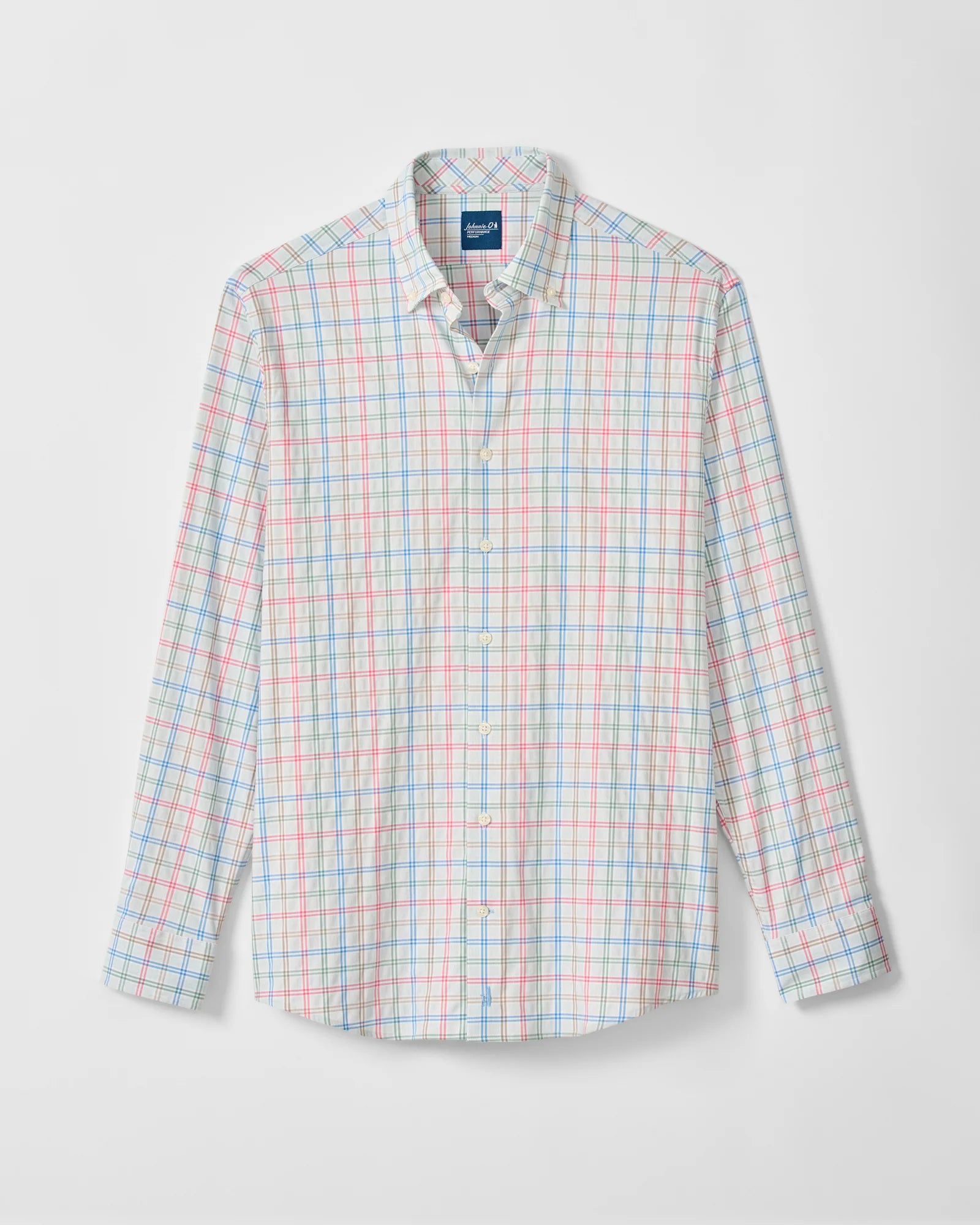 Johnnie-O Everyday Performance Button Down Shirt - Bingham - Gulf Blue