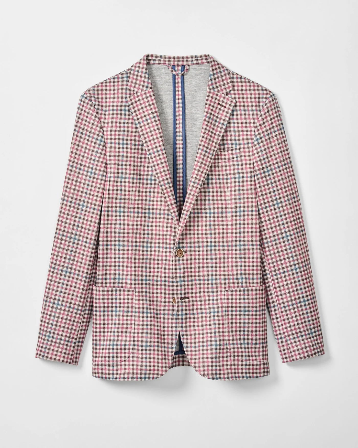 Johnnie-O Mitchiner Top Shelf Printed Knit Sport Coat - Hazelnut