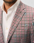 Johnnie-O Mitchiner Top Shelf Printed Knit Sport Coat - Hazelnut