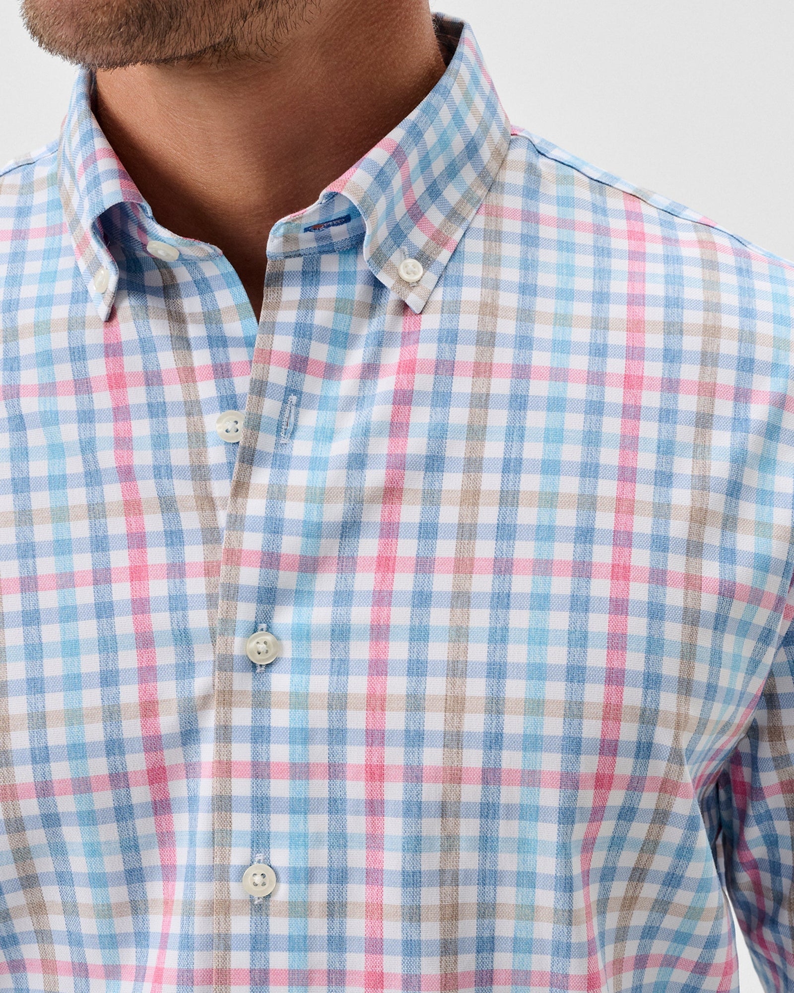 Johnnie-O Everyday Performance Button Down Shirt - Yosef - Navy