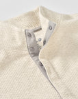Johnnie-O Ransel Hidden Snap Pullover - Cream