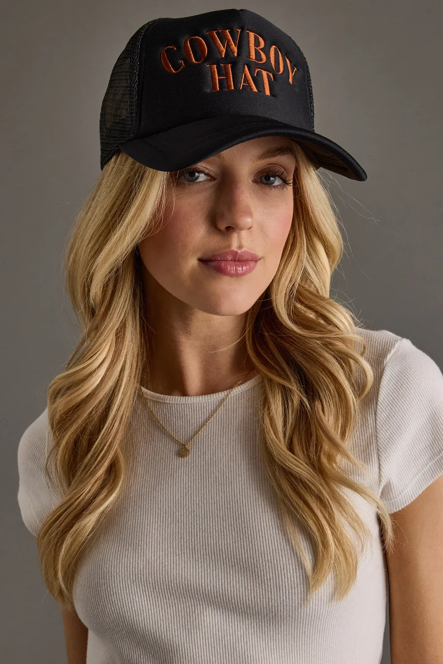 Cowboy Hat Trucker Hat