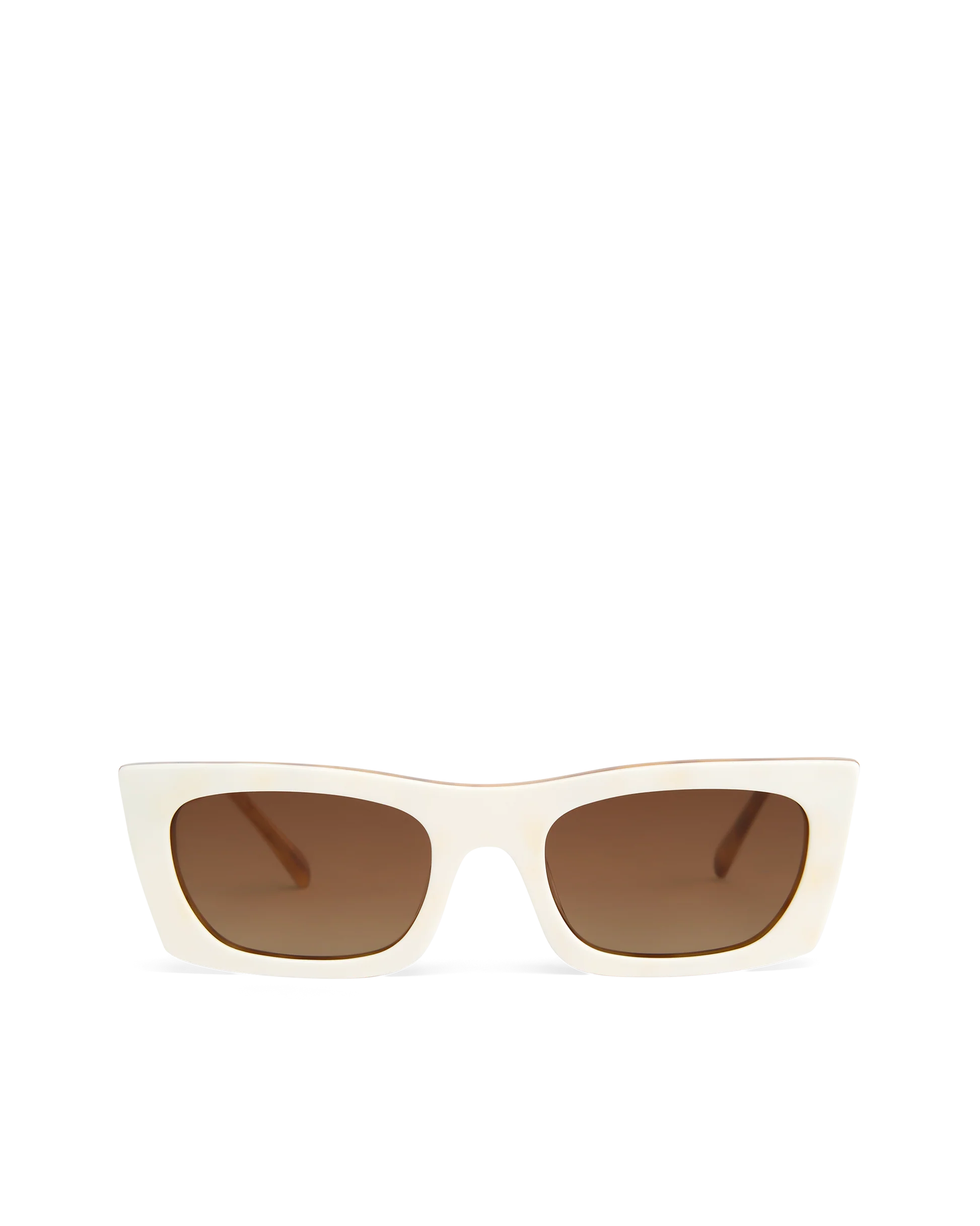The Crawford Sunglasses - Ivory Maple Tort Honey Fade