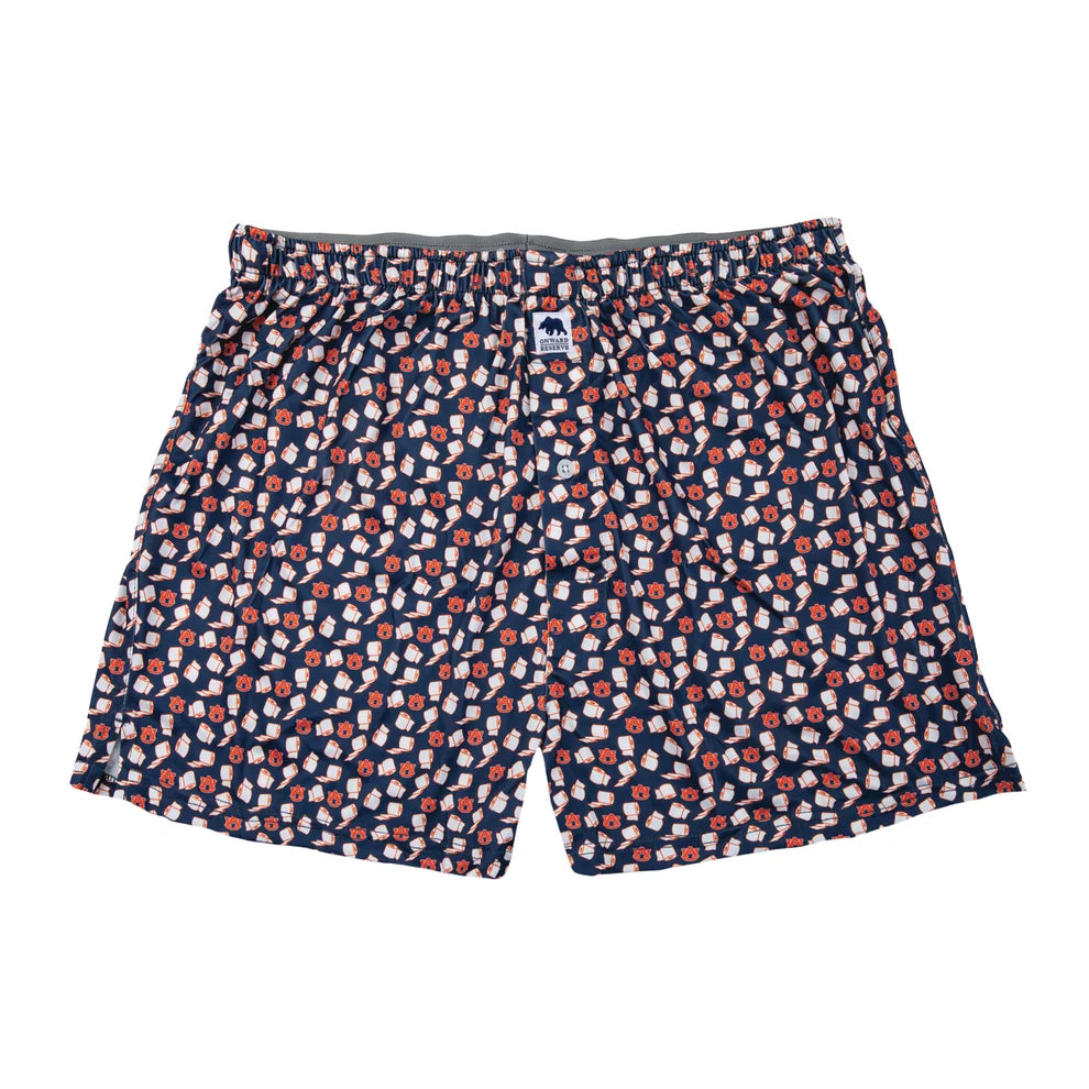 Onward Reserve Auburn Roll Toomers Performance Boxer - Classic Navy