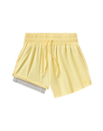 Southern Shirt Co. Women's Lined Hybrid Shorts - Lemon Drop