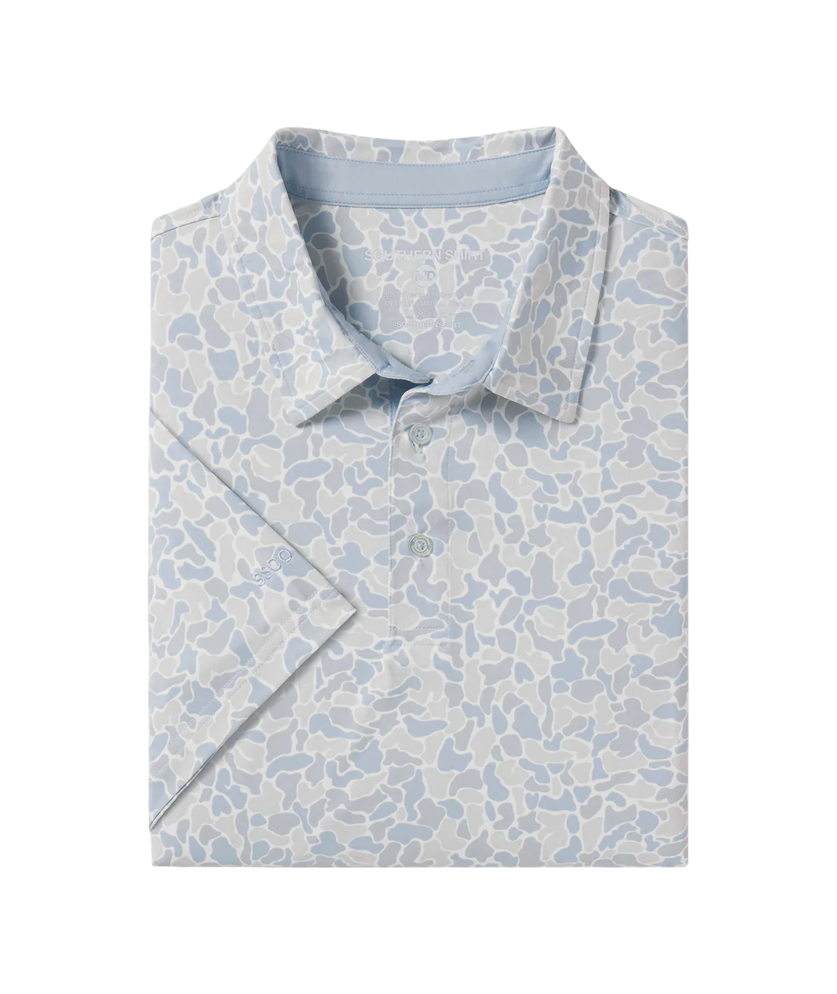 Southern Shirt Co. Hunters Hideaway Printed Polo - Pale Drift