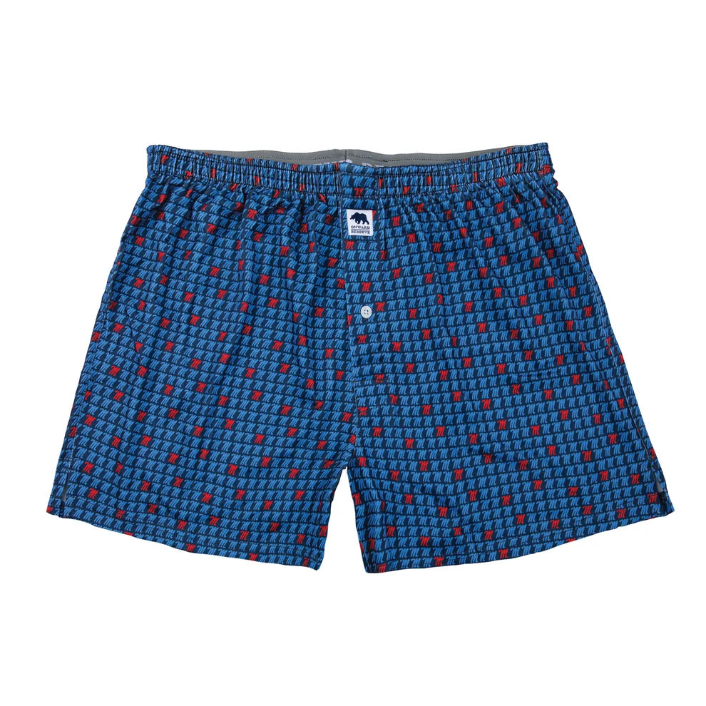 Onward Reserve Ole Miss M Performance Boxer - Classic Navy