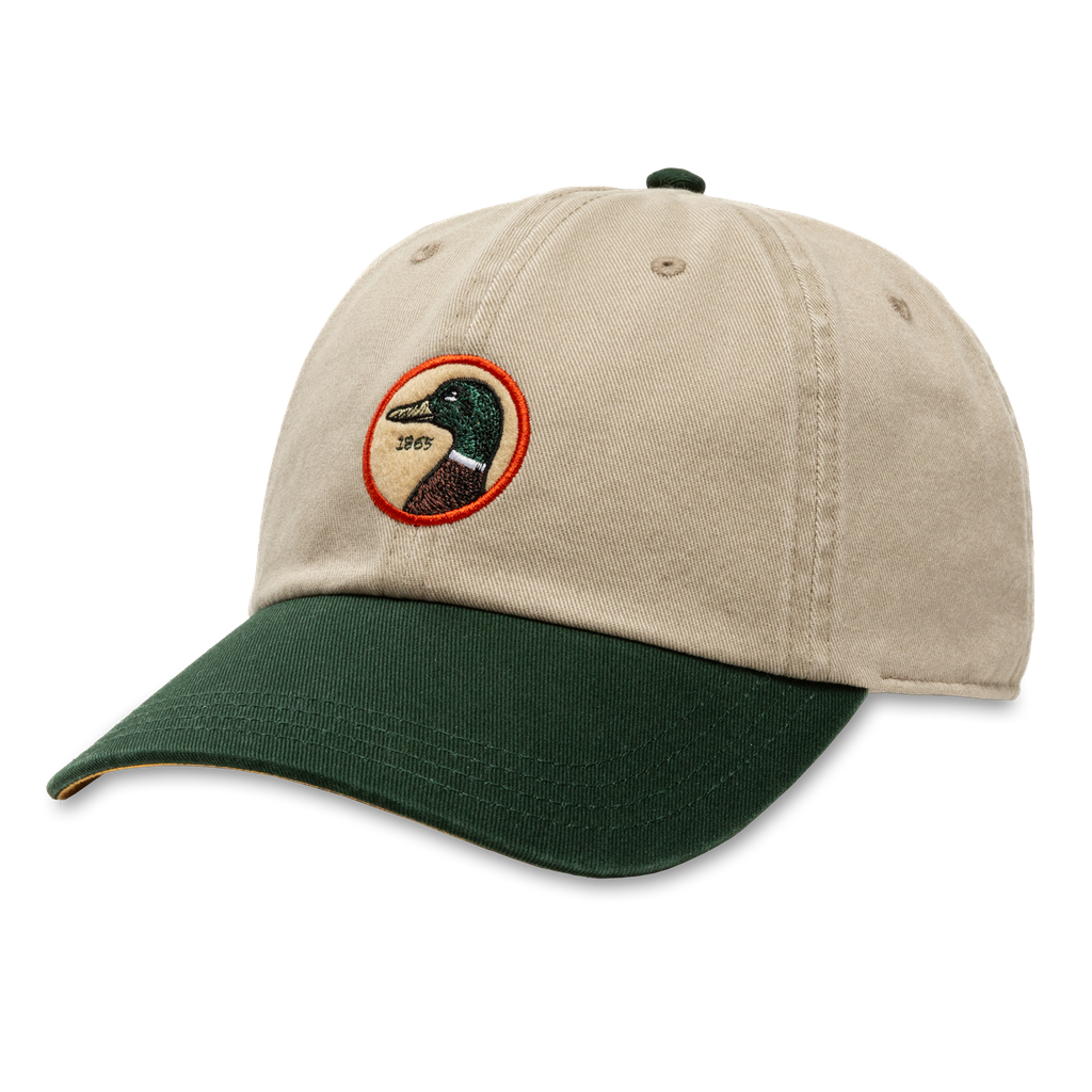 Duck Head Circle Patch Twill Hat - Twill