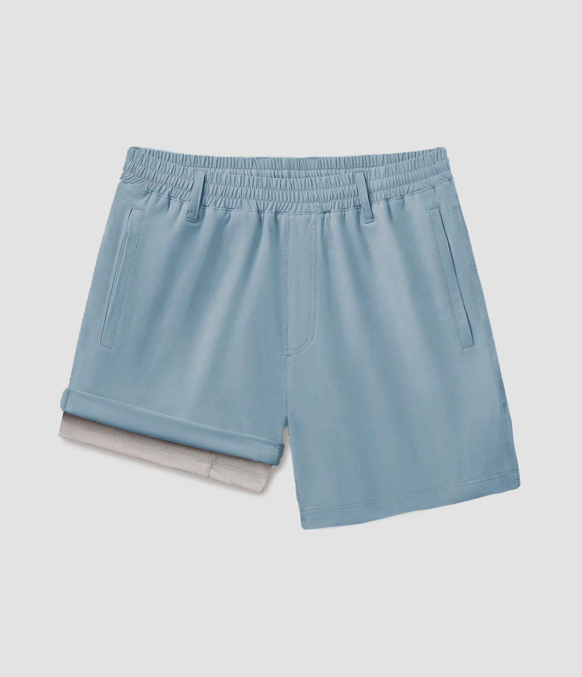 Southern Shirt Co. Everyday Hybrid Short With Belt Loops (5.5&quot; inseam) - Mountain Spring