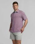 Southern Shirt Co. Scoreboard Stripe Polo - Grove